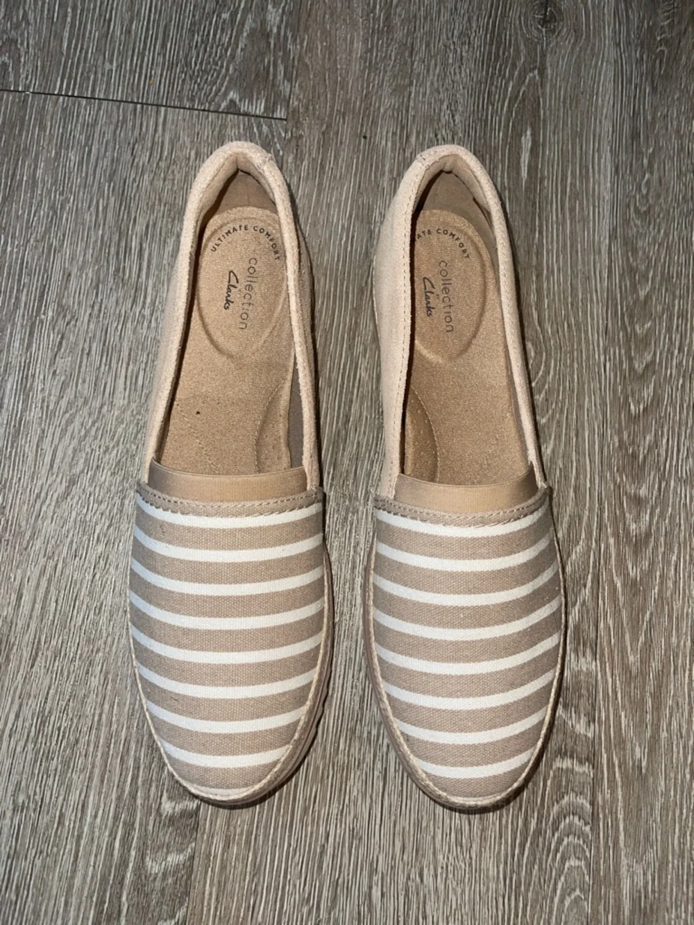 Clarks comfortable beige